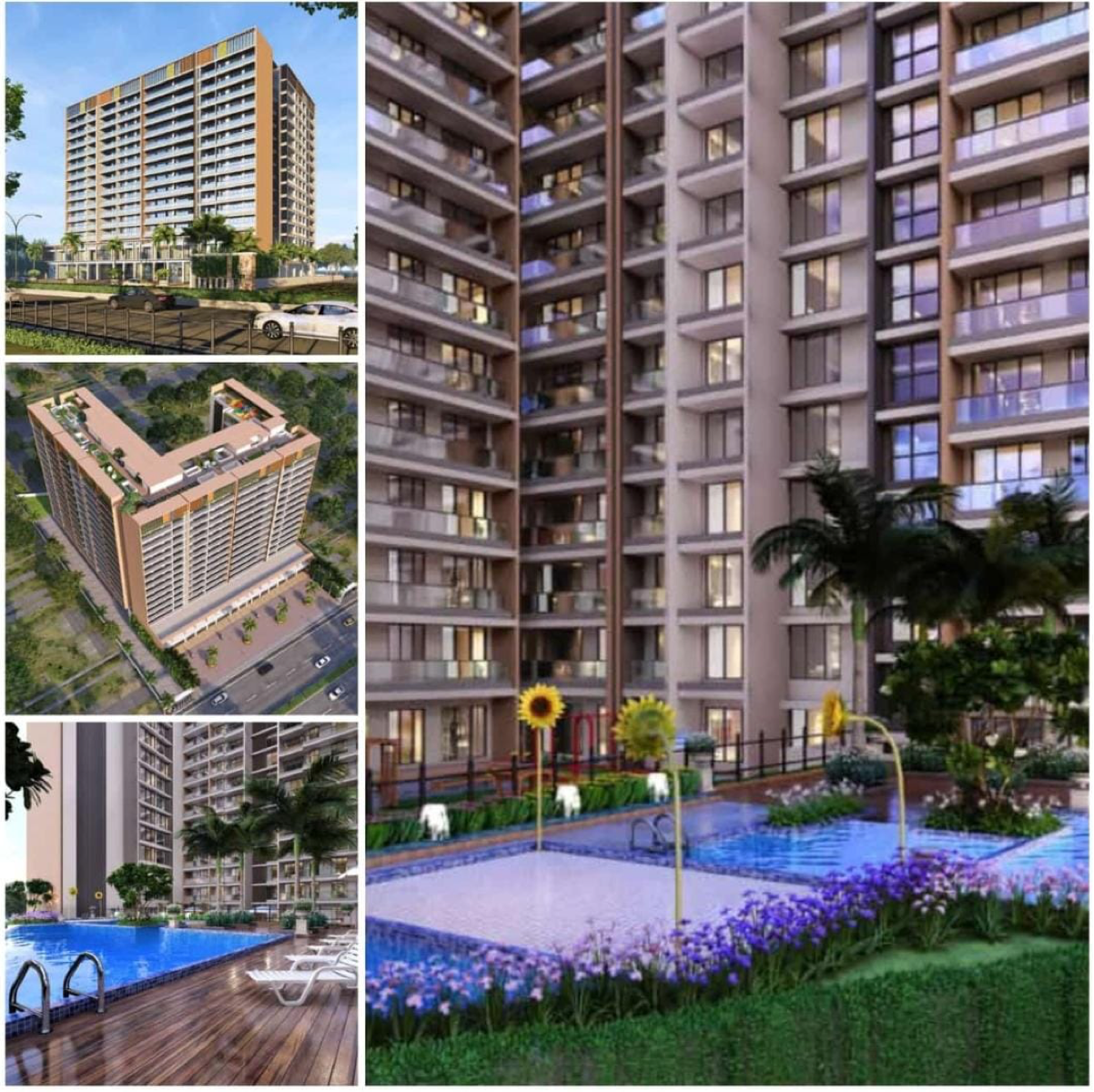 3 BHK 1110 Sq.Ft. Apartment in Delta Prestige