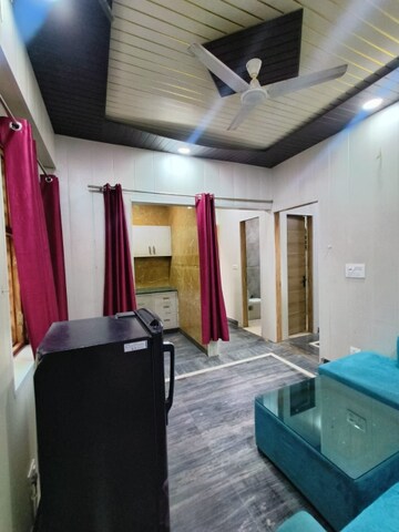 Living Room in 1 BHK Apartment at Saket – for Rent