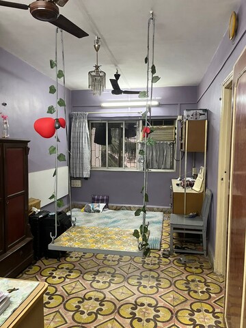 Master Bedroom in 1 BHK Apartment at Bima Nagar CHS, Andheri East – for Rent