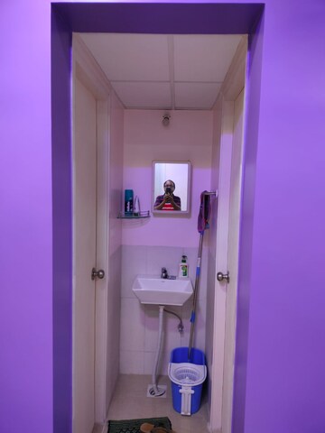 Bathroom in 1 BHK Apartment at Lodha Crown Taloja Quality Homes, Dombivli East – for Rent