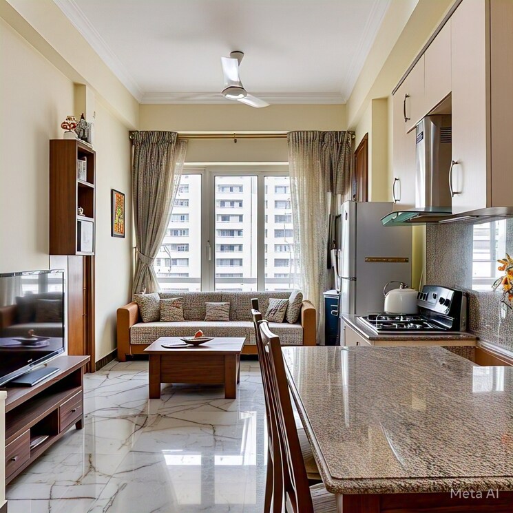 Living Room, ekta-tripolis 2.5 Bedroom 908 Sq.Ft. Apartment In Goregaon West Mumbai 8499978