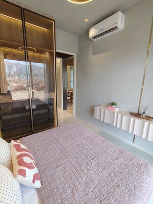 Bedroom in 2 BHK Apartment at Raheja Lunaris, Juinagar – for Sale