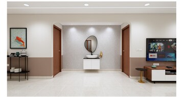 Living Room in 3 BHK Apartment at INDIS Viva City, Kondapur – for Rent
