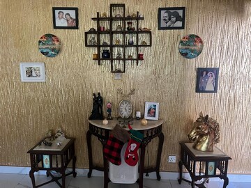 Living Room in 2 BHK Apartment at Vasant Kunj – for Rent