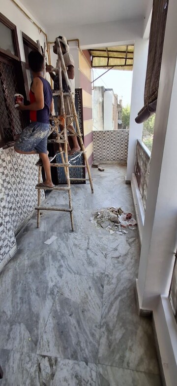 Living Room in 3 BHK Builder Floor at Niti Khand – for Rent