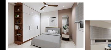 Master Bedroom in 3 BHK Apartment at INDIS Viva City, Kondapur – for Rent