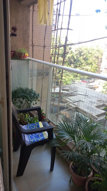 Balcony in 1 BHK Apartment at Panchvati CHS Powai, Powai – for Sale