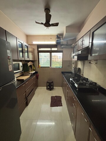 Kitchen in 3 BHK Apartment at Vijay Villas, Ghodbunder Road – for Rent