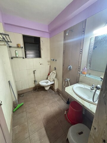 Attached Bathroom in 3 BHK Apartment at Vijay Villas, Ghodbunder Road – for Rent