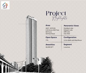  4 BHK Apartment at Kokapet – for Sale