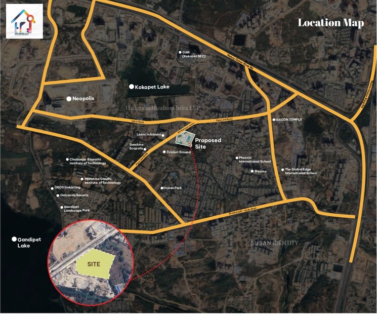 undefined, kokapet 4 Bedroom 3334 Sq.Ft. Apartment In Kokapet Hyderabad 8500821