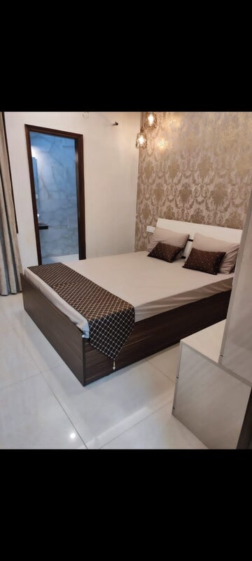 Bedroom in 3 BHK Builder Floor at Dhakoli Village – for Sale