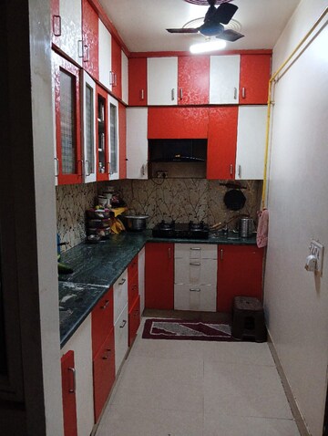 Kitchen in 3 BHK Apartment at Mittal Rajnagar Residency, Raj Nagar Extension – for Sale