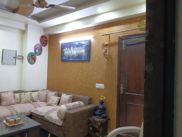 Living Room, mittal-rajnagar-residency 3 Bedroom 1380 Sq.Ft. Apartment In Raj Nagar Extension Ghaziabad 8501119
