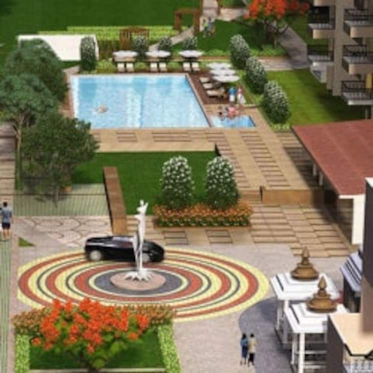 Exterior View, gaur-atulyam 2 Bedroom 955 Sq.Ft. Apartment In Omicron I Greater Noida Greater Noida 8501144