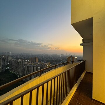 Balcony in 4 BHK Apartment at Dasnac Burj, Sector 75 – for Rent
