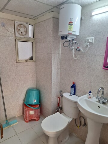 Attached Bathroom in 3 BHK Apartment at Panchsheel Greens II, Sector 16 Greater Noida – for Rent