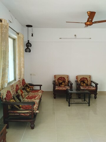 Living Room in 3 BHK Apartment at Paranjape Vasant Vihar 3, Baner – for Rent