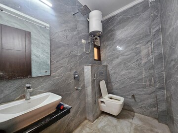 Bathroom in 3 BHK Builder Floor at Saket – for Rent