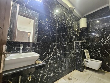 Bathroom in 3 BHK Builder Floor at Saket – for Rent