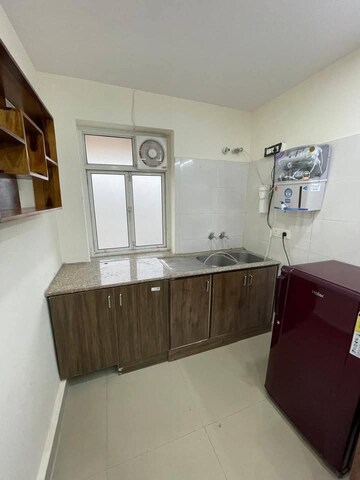 Kitchen in 1 BHK Builder Floor at Super Mart 1, Sector 27 – for Rent