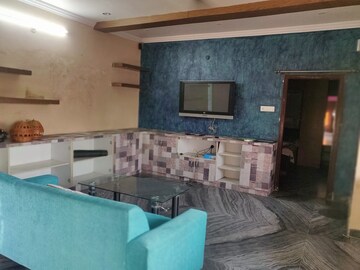Living Room in 1 BHK Penthouse at Banjara Hills – for Rent