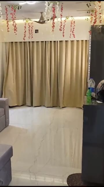Living Room in 1 BHK Apartment at RNA NG Diamond Hill, Beverly Park – for Rent