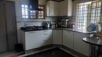 Kitchen in 3 BHK Apartment at Jubilee Hills – for Rent