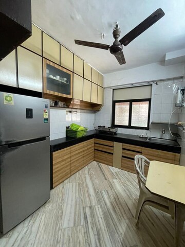 Kitchen in 2 BHK Apartment at Ashtavinayak CHS Bhandup West, Bhandup West – for Rent