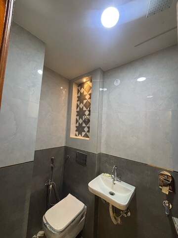 Bathroom in 2 BHK Builder Floor at Dwarka Mor – for Rent