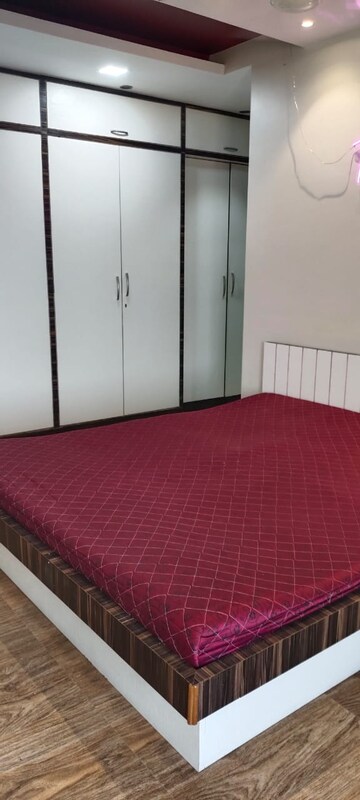 Bedroom in 3 BHK Apartment at Whispering Heights, Malad West – for Rent