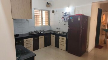 Kitchen in 2.5 BHK Apartment at Goel Ganga Carnation, Koregaon Park – for Rent