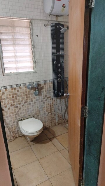 Bathroom in 2.5 BHK Apartment at Goel Ganga Carnation, Koregaon Park – for Rent