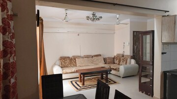 Living Room in 2.5 BHK Apartment at Goel Ganga Carnation, Koregaon Park – for Rent