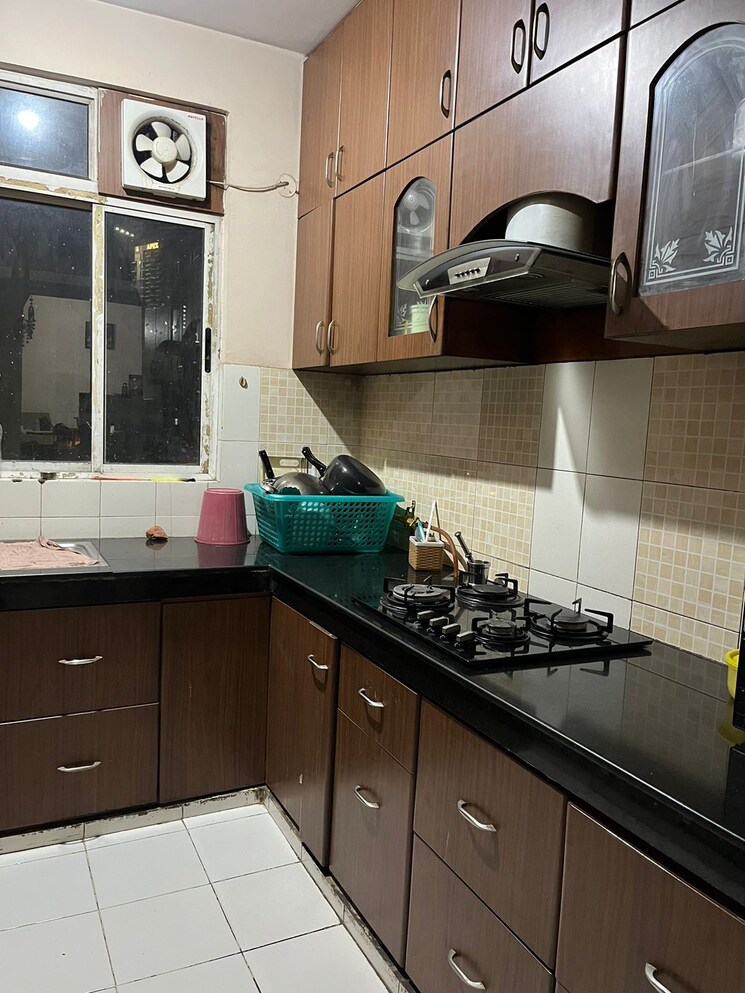 Kitchen, ashiana-upvan 3 Bedroom 1558 Sq.Ft. Apartment In Ahinsa Khand 2 Ghaziabad 8502137
