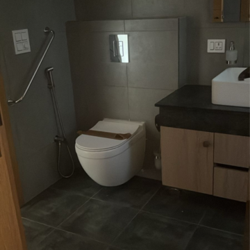 Attached Bathroom in 4 BHK Builder Floor at Greater Kailash I – for Sale