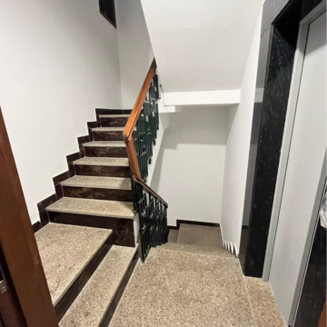 Staircase in 3 BHK Builder Floor at Kalkaji – for Rent