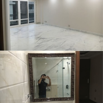 Attached Bathroom in 3 BHK Builder Floor at Greater Kailash ii – for Rent