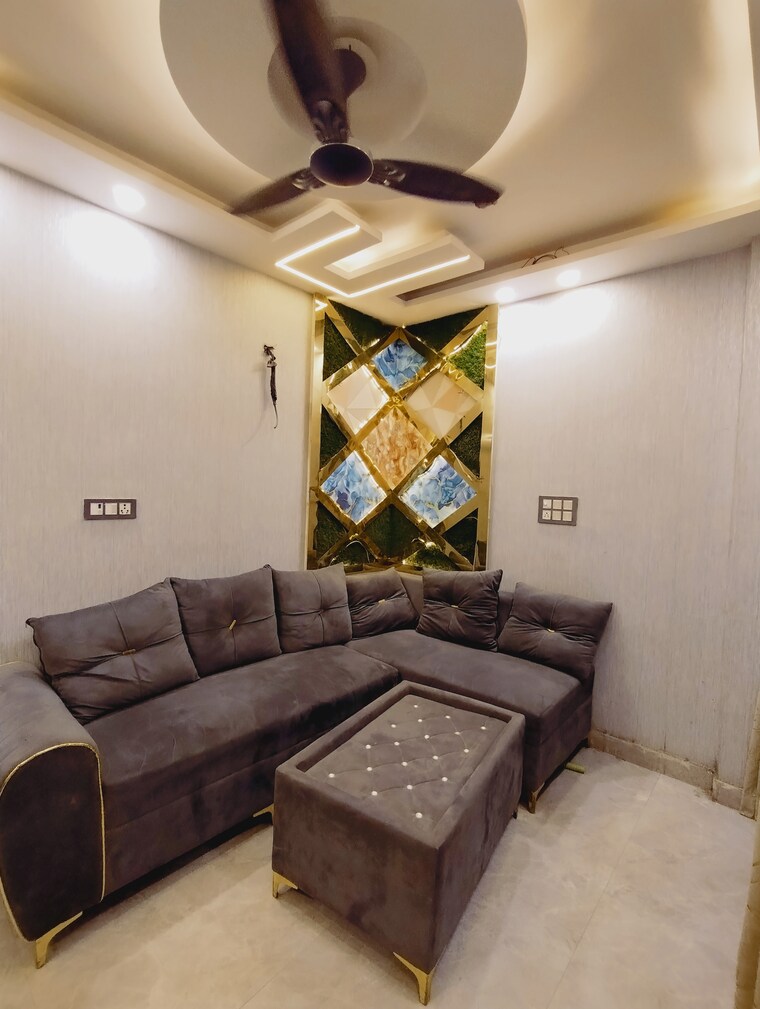 Living Room, uttam nagar 2 Bedroom 550 Sq.Ft. Builder Floor In Uttam Nagar Delhi 8502186