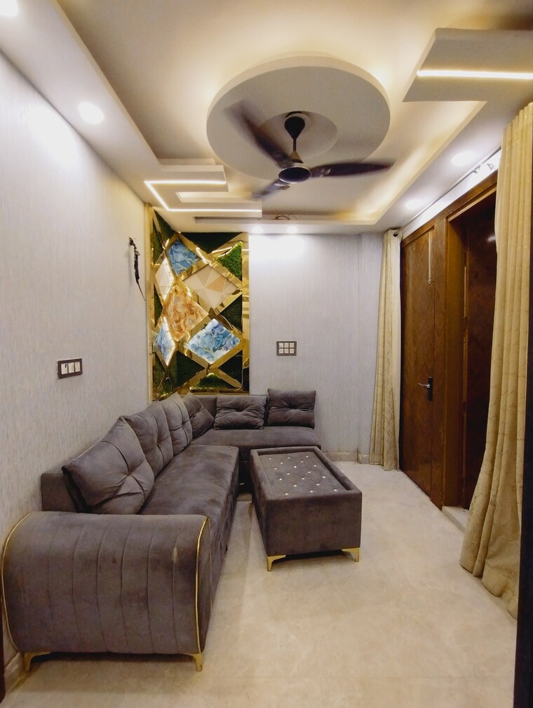 Living Room, uttam nagar 2 Bedroom 550 Sq.Ft. Builder Floor In Uttam Nagar Delhi 8502186