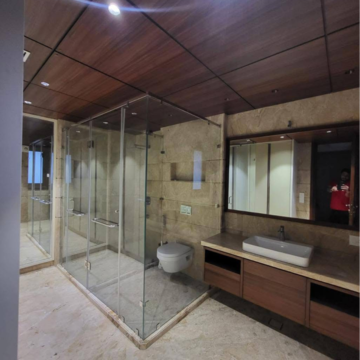 Attached Bathroom in 4 BHK Builder Floor at Greater Kailash I – for Rent