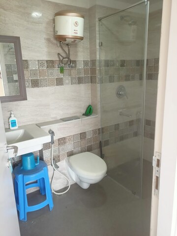 Bathroom in 3 BHK Apartment at Elita Garden Vista, New Town – for Sale