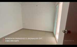 2 BHK Apartment For Sale in Windsor Paradise 2, Raj Nagar Extension