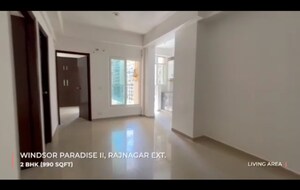 Building Lobby in 2 BHK Apartment at Windsor Paradise 2, Raj Nagar Extension – for Sale