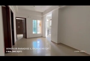 Building Lobby in 2 BHK Apartment at Windsor Paradise 2, Raj Nagar Extension – for Sale