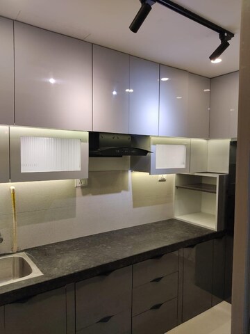 Kitchen in 3 BHK Apartment at PS One 10, New Town – for Sale