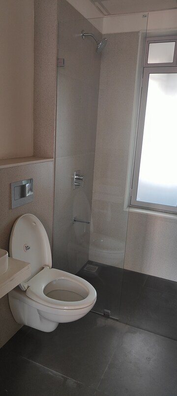Bathroom in 3 BHK Apartment at Piramal Vaikunth, Balkum Pada – for Rent