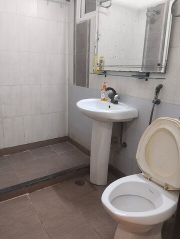 Bathroom in 3.5 BHK Apartment at Purvanchal Silver City, Sector 93 – for Rent