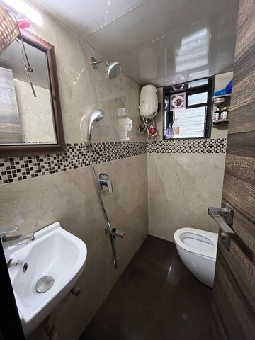 Bathroom in 1.5 BHK Apartment at Andheri West – for Rent