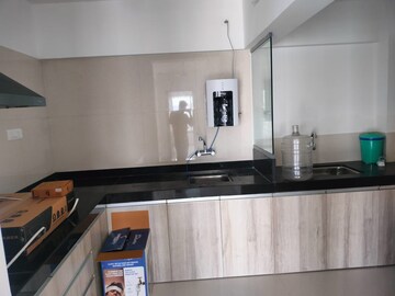 Kitchen in 2 BHK Apartment at Shree Venkatesh Graffiti Glover, Keshav Nagar – for Rent